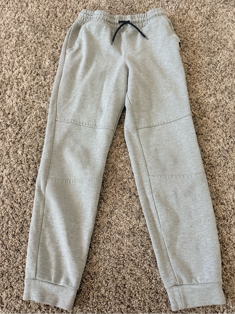 art class Gray Kids Sweatpants with Black Drawstring